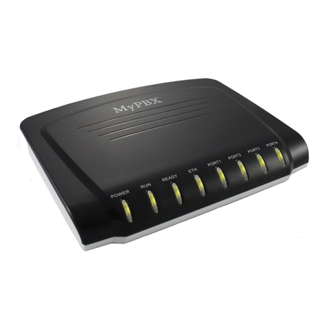 Yeastar Technology MyPBX-SOHO User manual