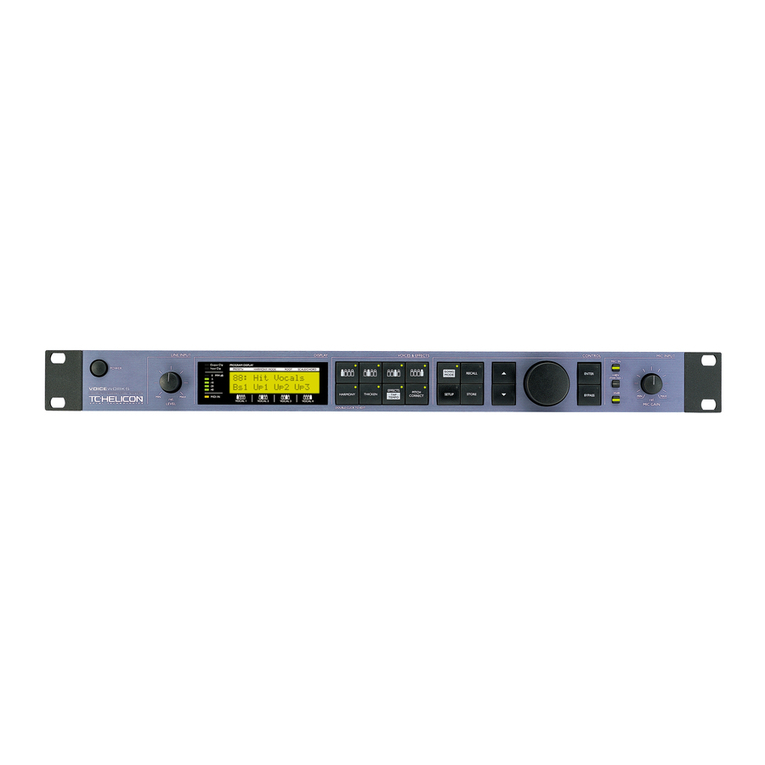 TC-Helicon VoiceWorks user manual