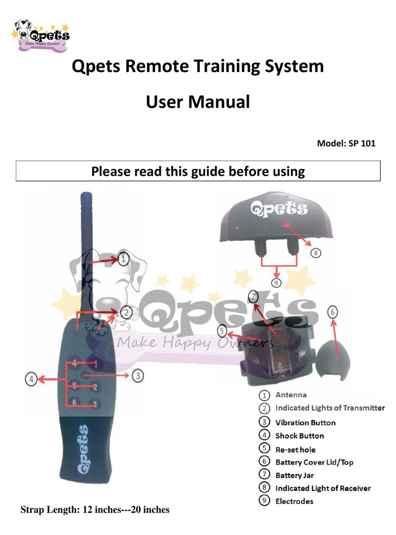Qpets Qpets SP 101 User manual
