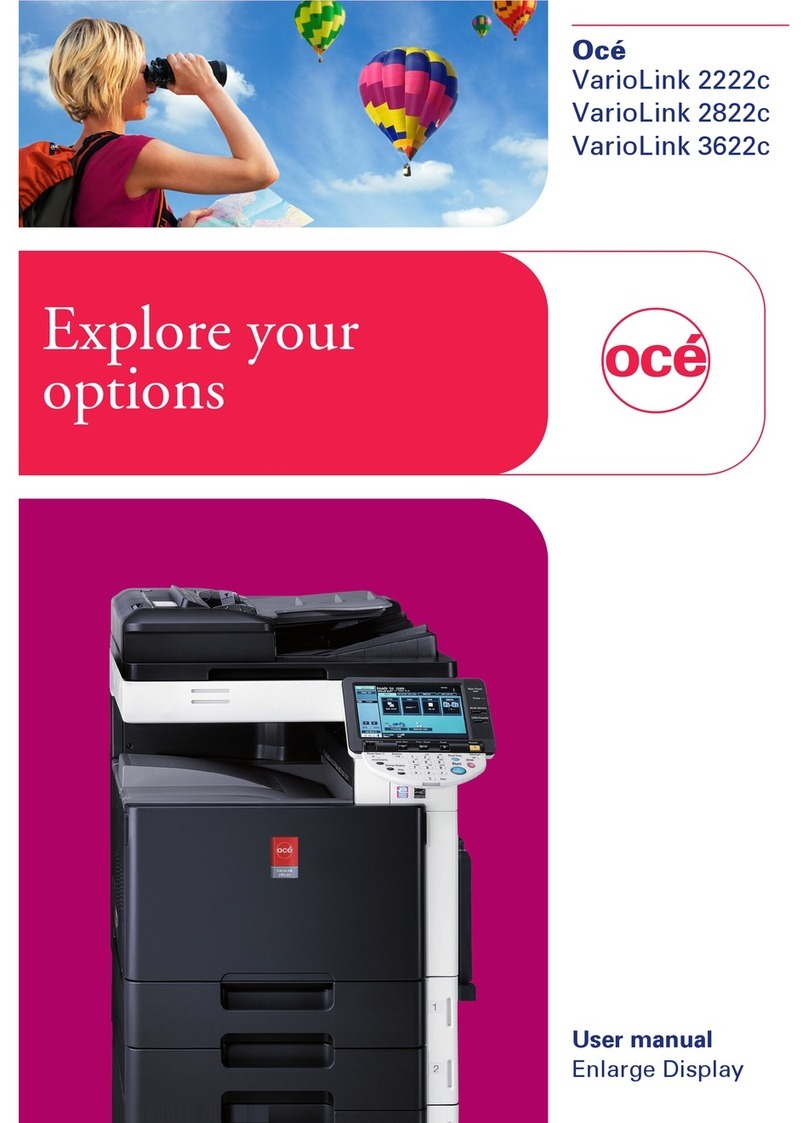 Oce VarioLink 2222c User manual