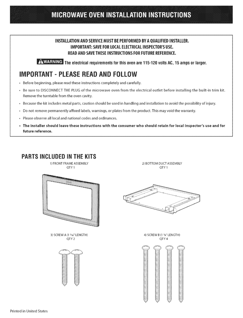 Electrolux EI24MO45IBB installation instructions