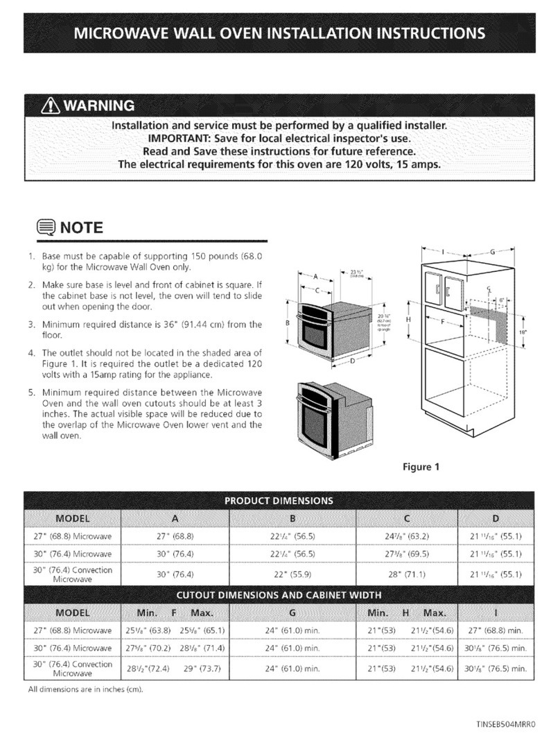 Electrolux E30MO75HSSA User manual