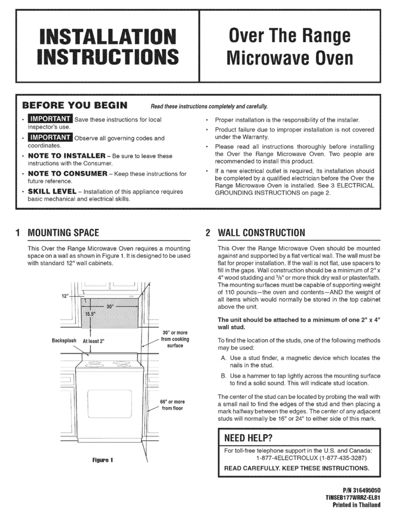 Electrolux EI30BM55HSB User manual