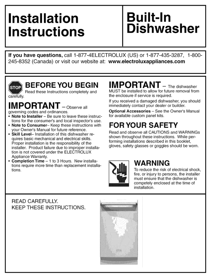 Electrolux EIDW1805KS0A User manual