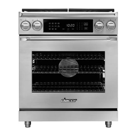 Dacor Epicure EGR30 User manual