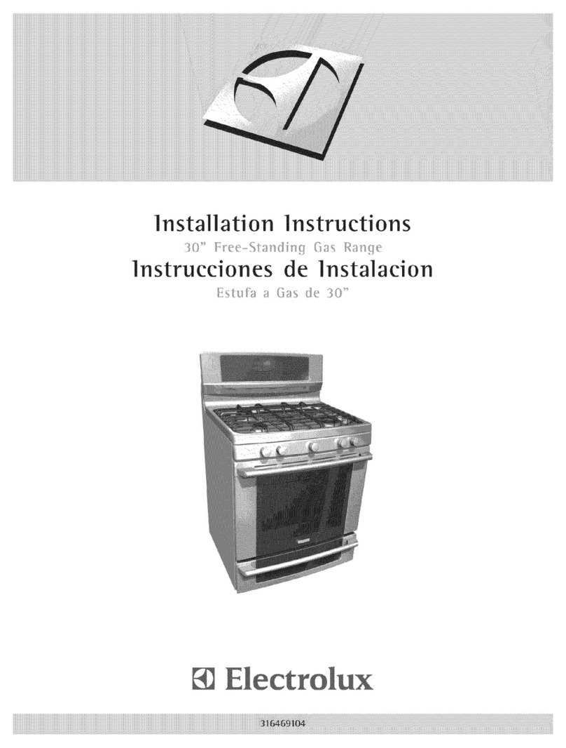 Electrolux EI30GF35JSA User manual