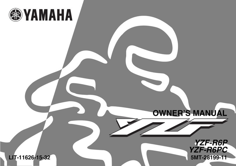 Yamaha YZF-R6P owner's manual