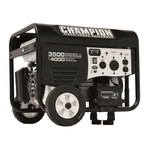 Champion Power Equipment 46539 Owner's manual & operating instructions Champion Power Equipment 46539 Owner's manual & operating instructions