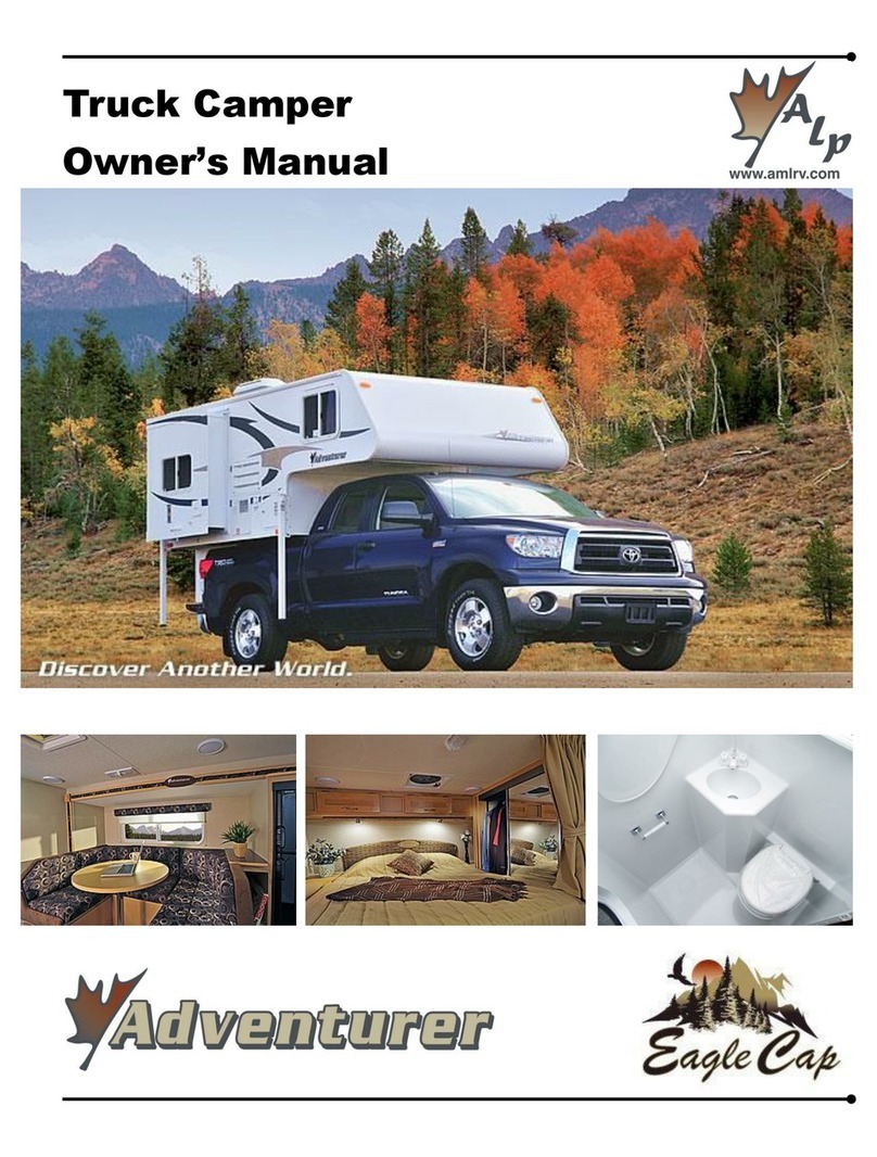 Adventurer LP Eagle Cap owner's manual