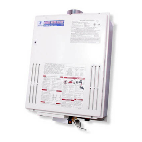 Takagi Mobius T-M1 Installation manual and owner's guide Takagi Mobius T-M1 Installation manual and owner's guide