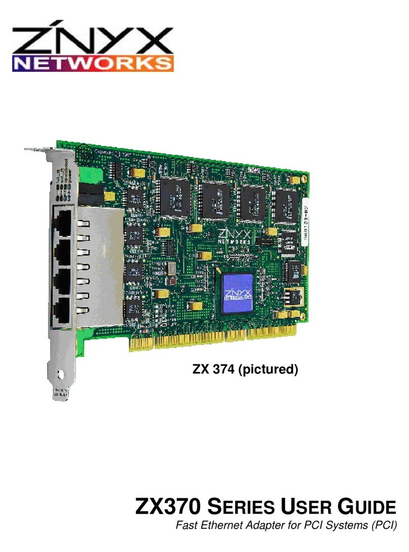 ZNYX ZX370 Series User manual