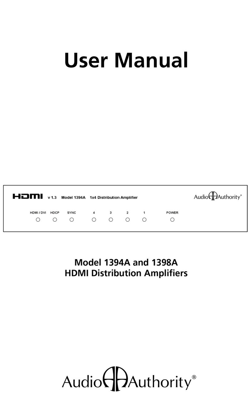 Audi Authority 1394A user manual