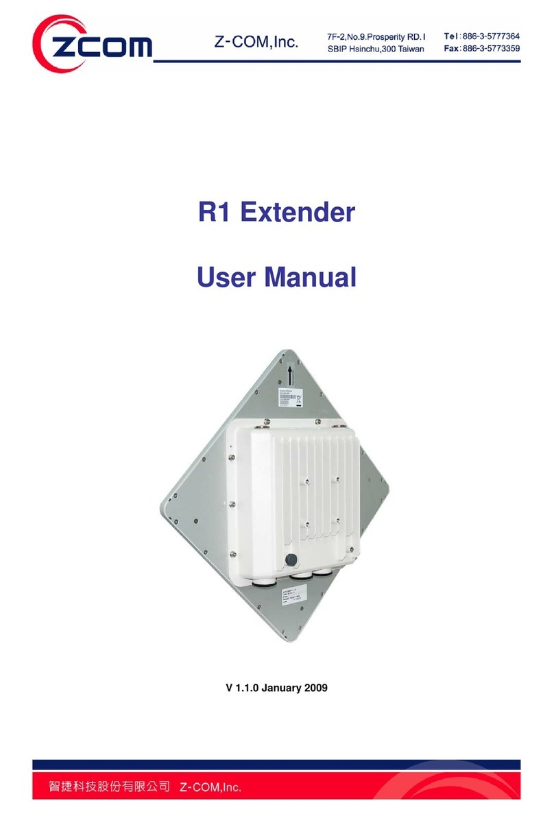 Zcom R1 Extender user manual