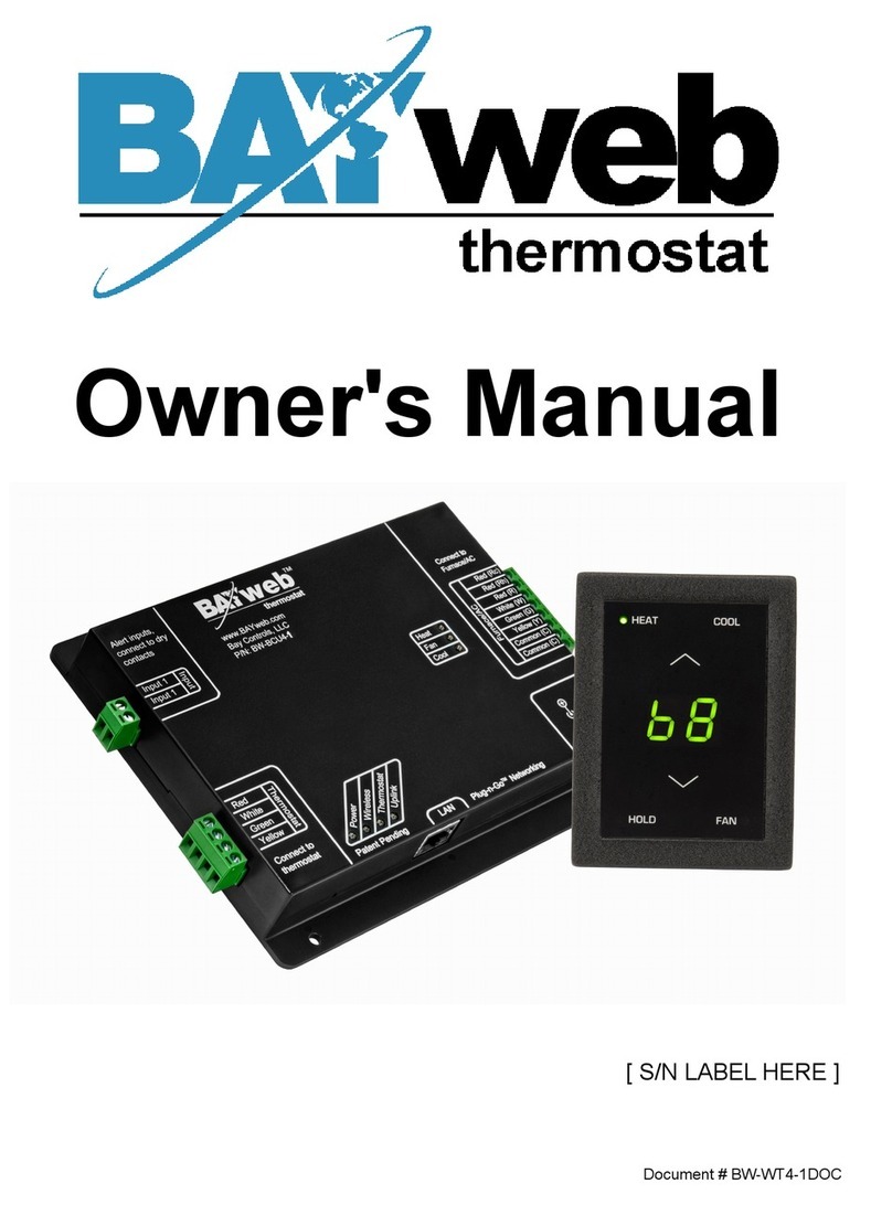 BAYweb BW-WT1 owner's manual