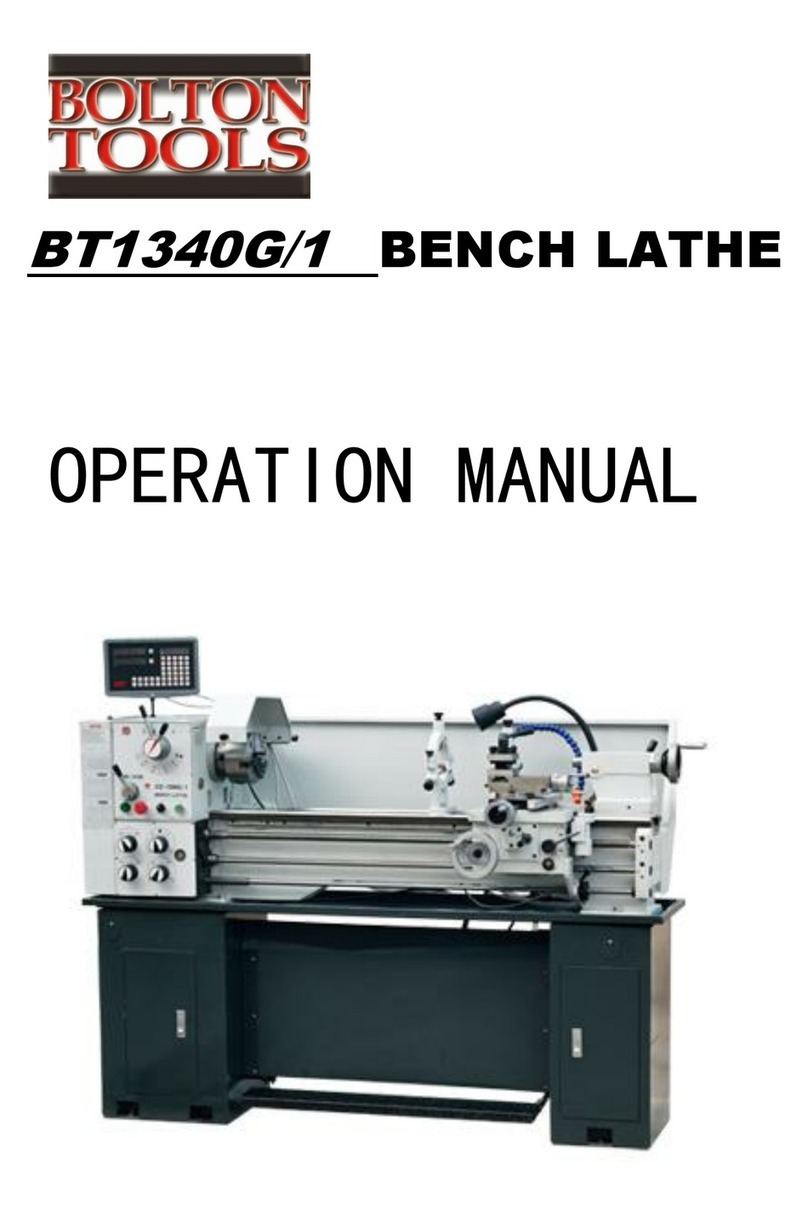 Bolton Tools BT1340G/1 Operation manual