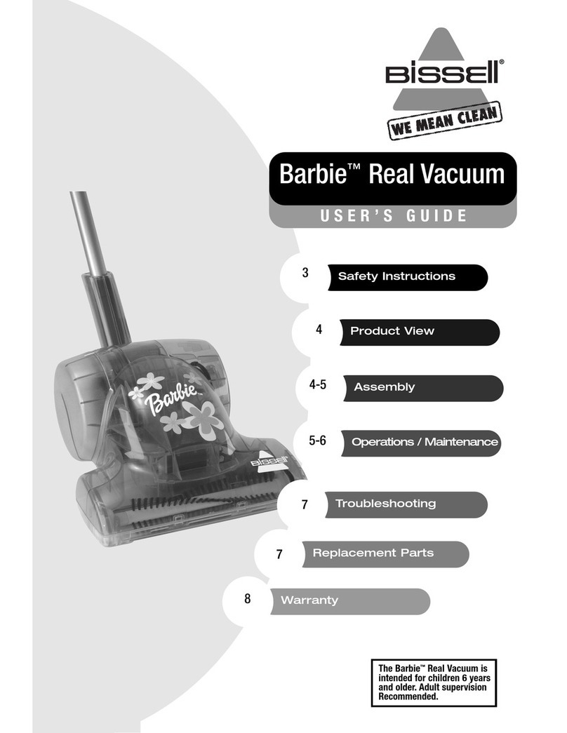 Bissell Barbie user guide