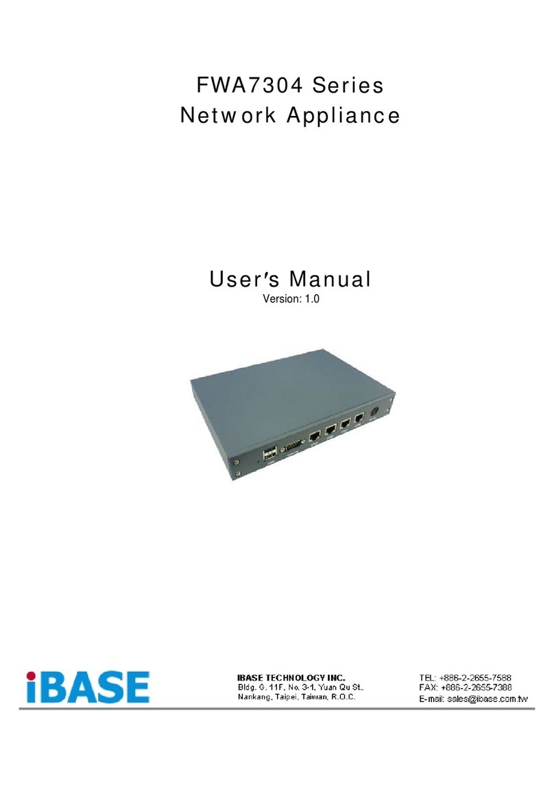 IBASE Technology FWA7304 Series User manual