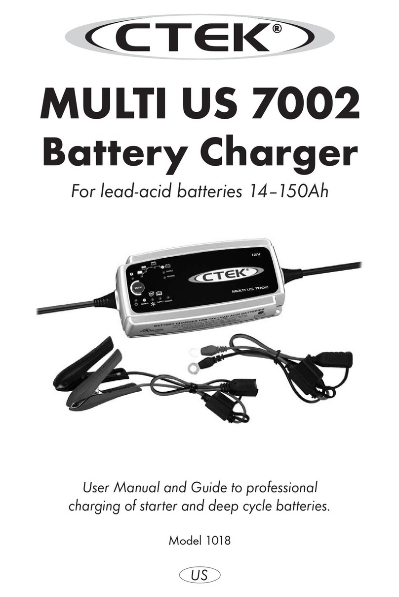 CTEK 1018 User manual