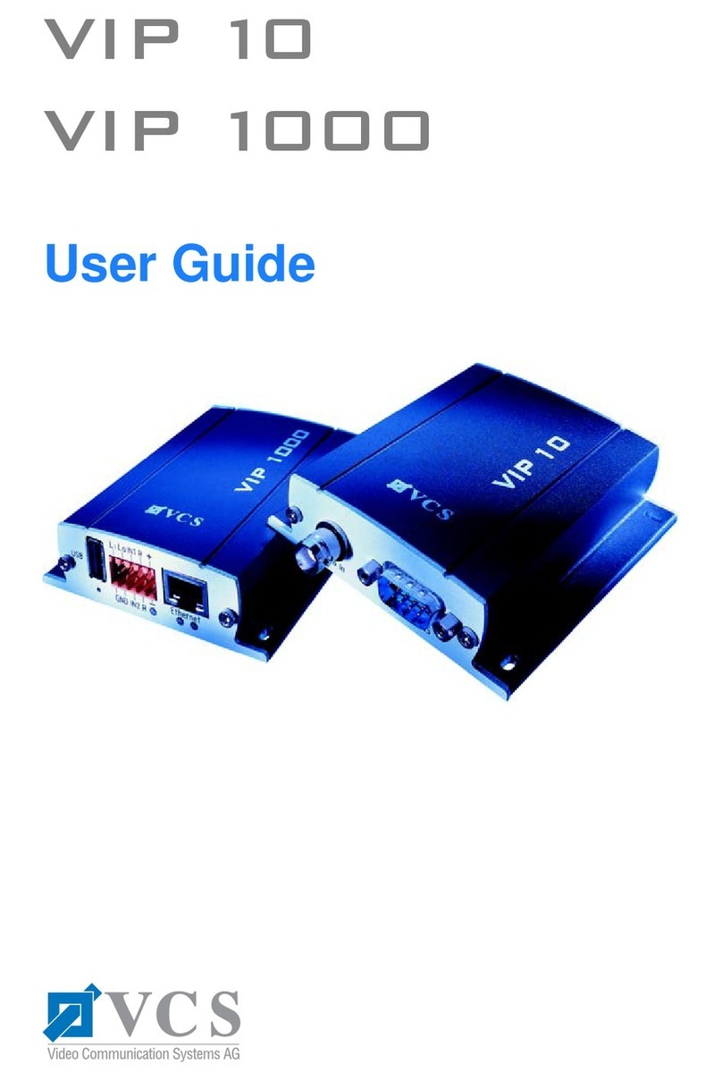 VCS VIP 1000 user guide