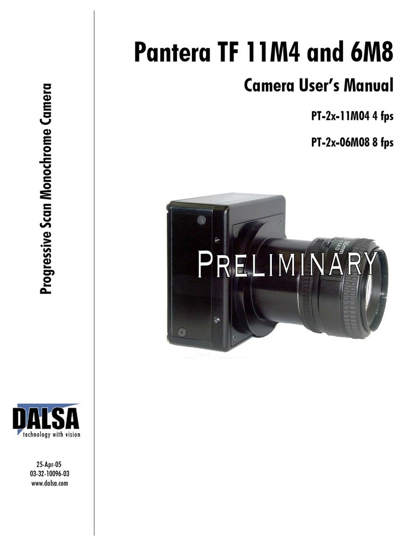 Dalsa Pantera TF 6M8 User manual