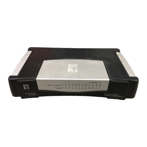 LevelOne FSW-2208TX User manual