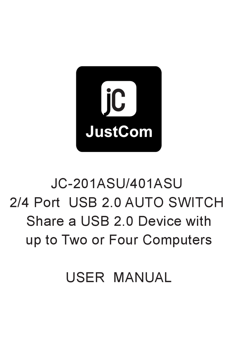JustCom 201ASU user manual