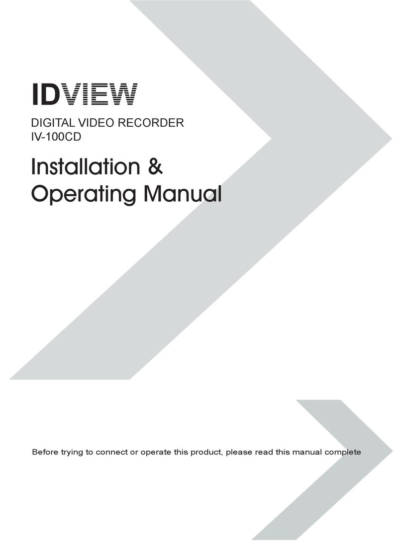 ID View IV-100CD Installation instructions