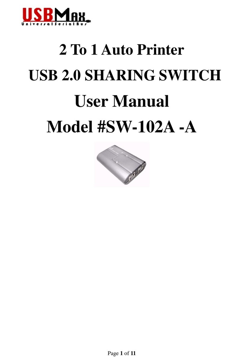 USBMax SW-102A -A user manual