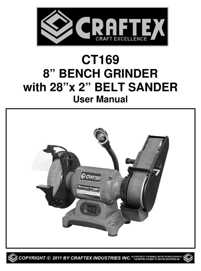 Craftex Ct169 user manual