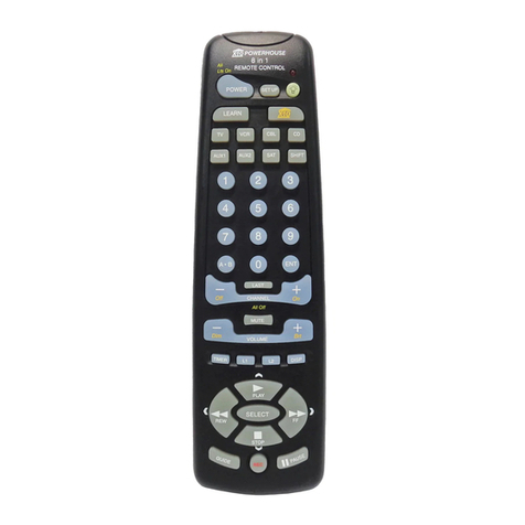 X10 SUPERREMOTE UR24A User manual
