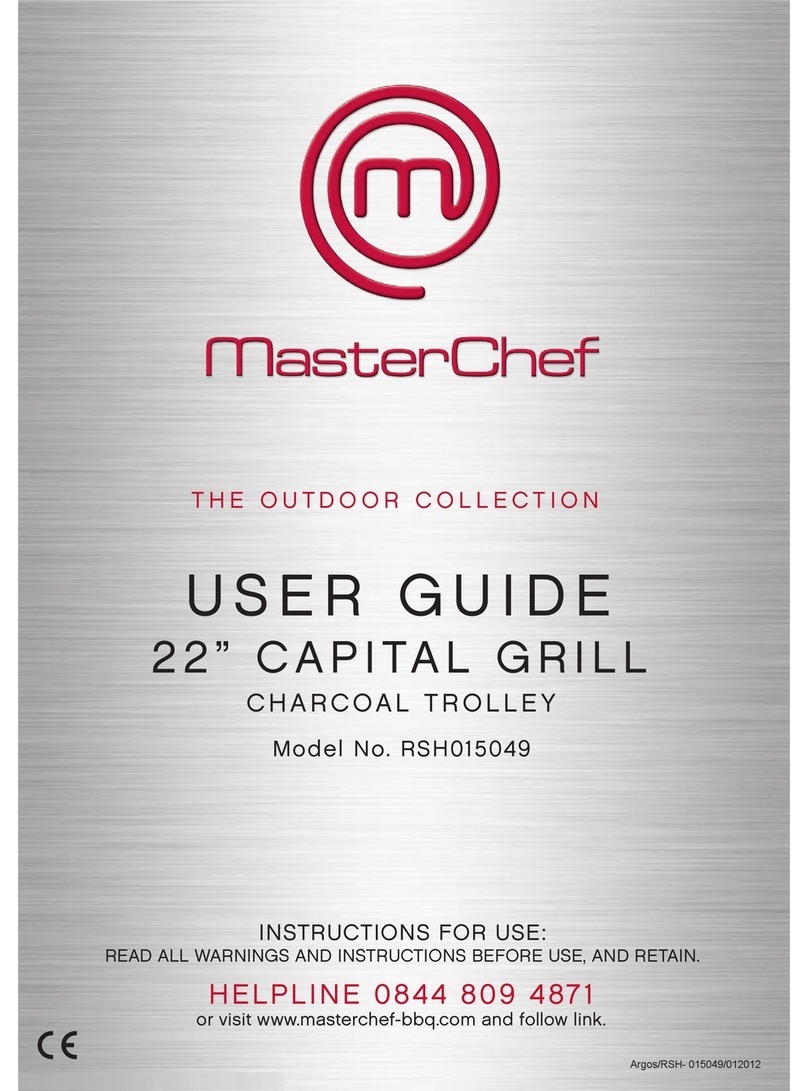 MasterChef RSH-015049 User manual
