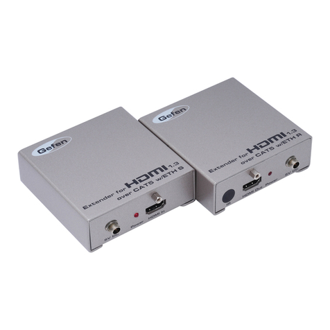 Gefen EXT-HDMI1.3-CAT5-ELR User manual Gefen EXT-HDMI1.3-CAT5-ELR User manual