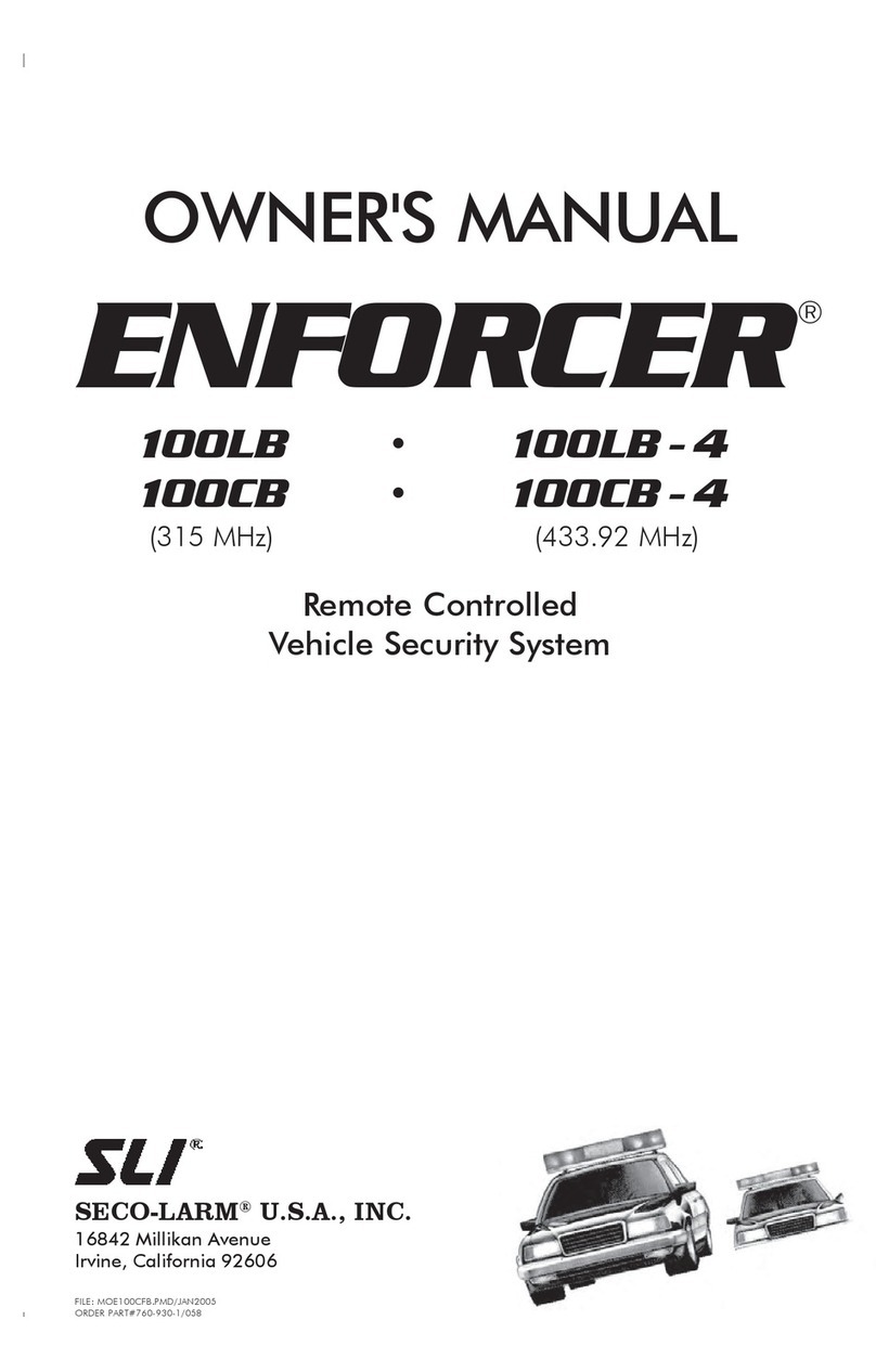 ENFORCER 100LB owner's manual