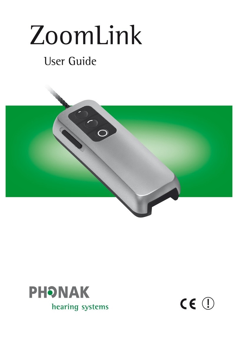 Phonak ZoomLink+ User manual Phonak ZoomLink+ User manual