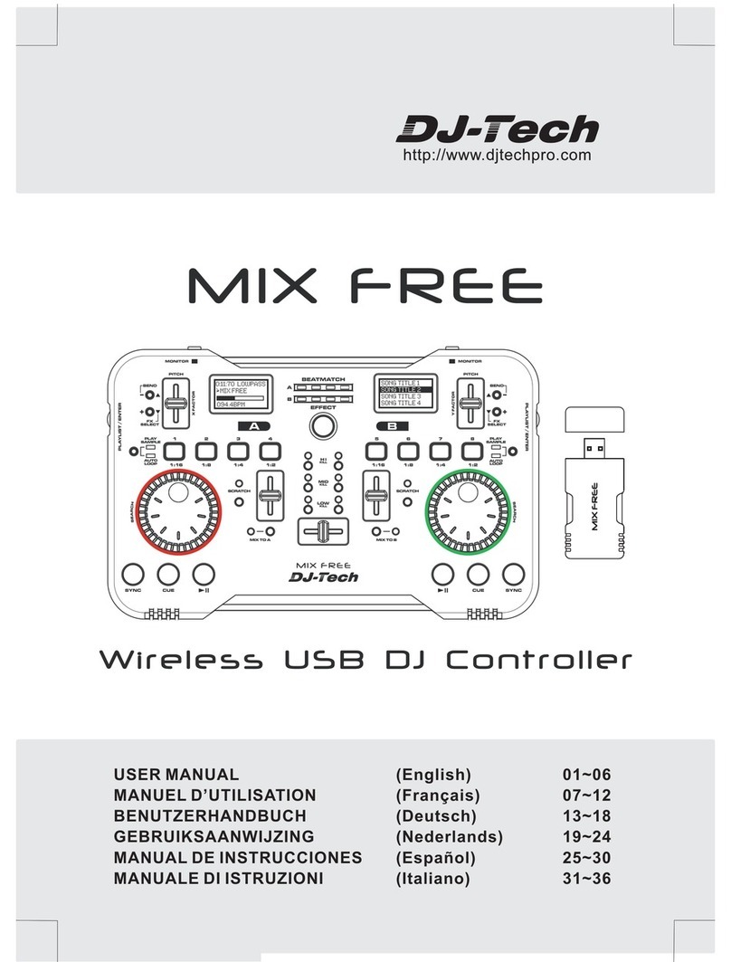 DJ-Tech Mix Free User manual