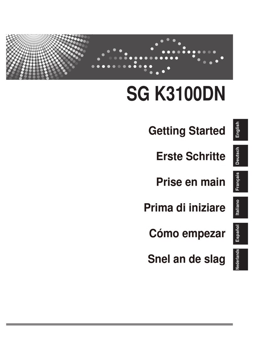 Ricoh SG K3100DN User manual