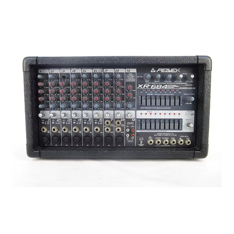 Peavey XR 684 User manual