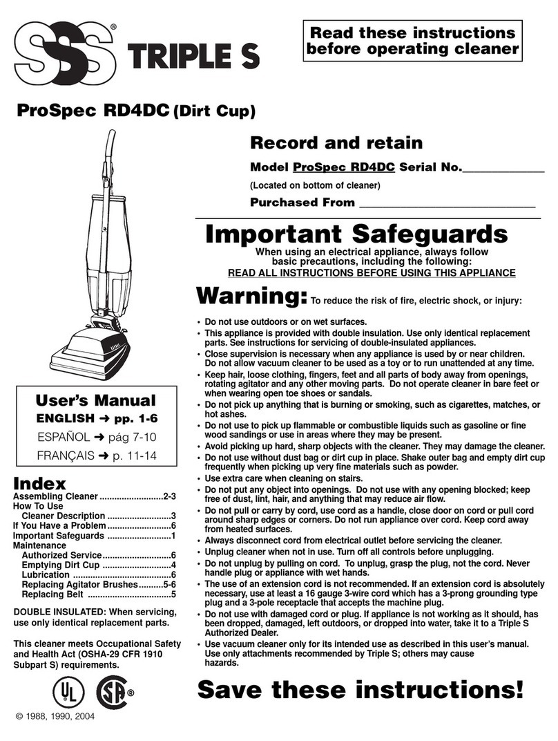 SSS Siedle ProSpec RD4DC user manual