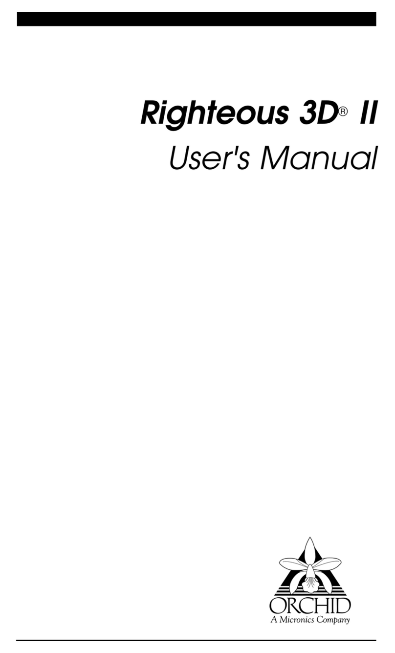 Orchid Righteous 3D II user manual