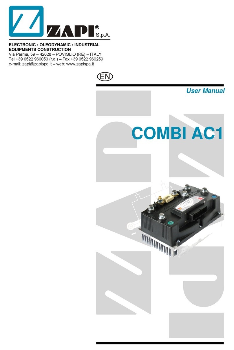 Zapi COMBI AC1 User manual