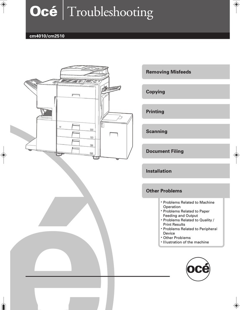 Oce cm4010 troubleshooting guide