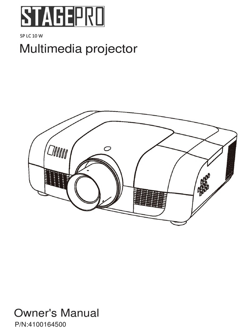 StagePro SP LC 10 W owner's manual
