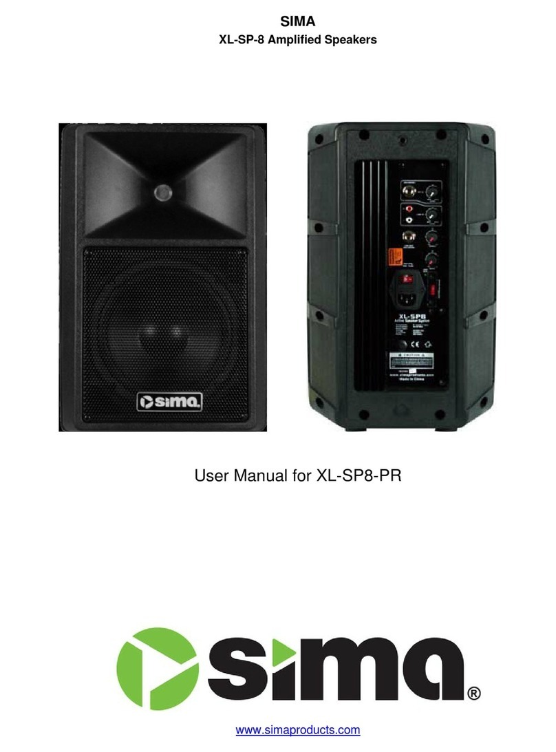 Sima XL-SP-8 user manual