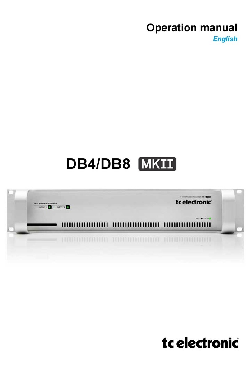 TC Electronic DB4 MKII User manual