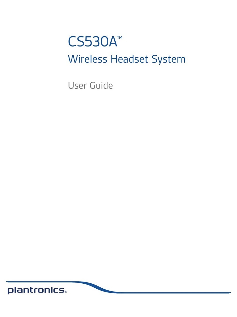 Plantronics CS530A User manual