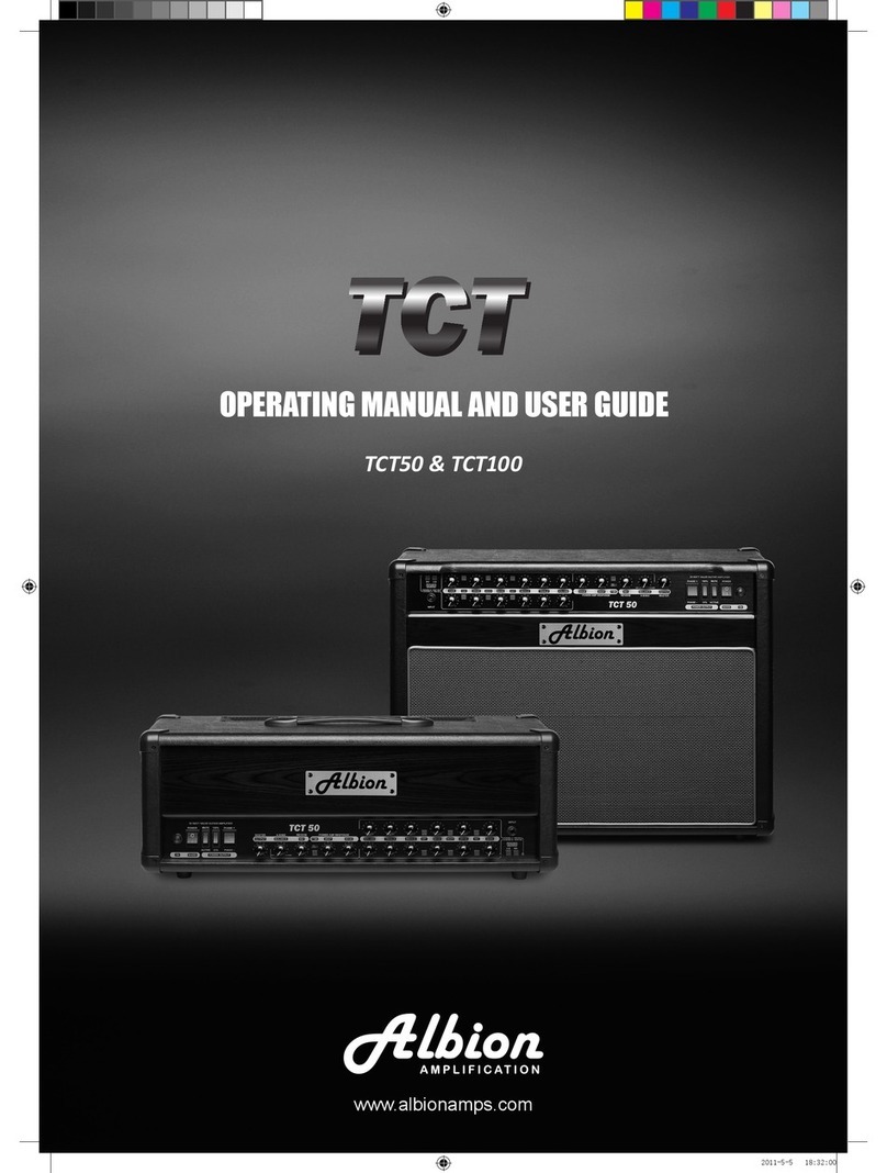 Albion TCT50 User manual