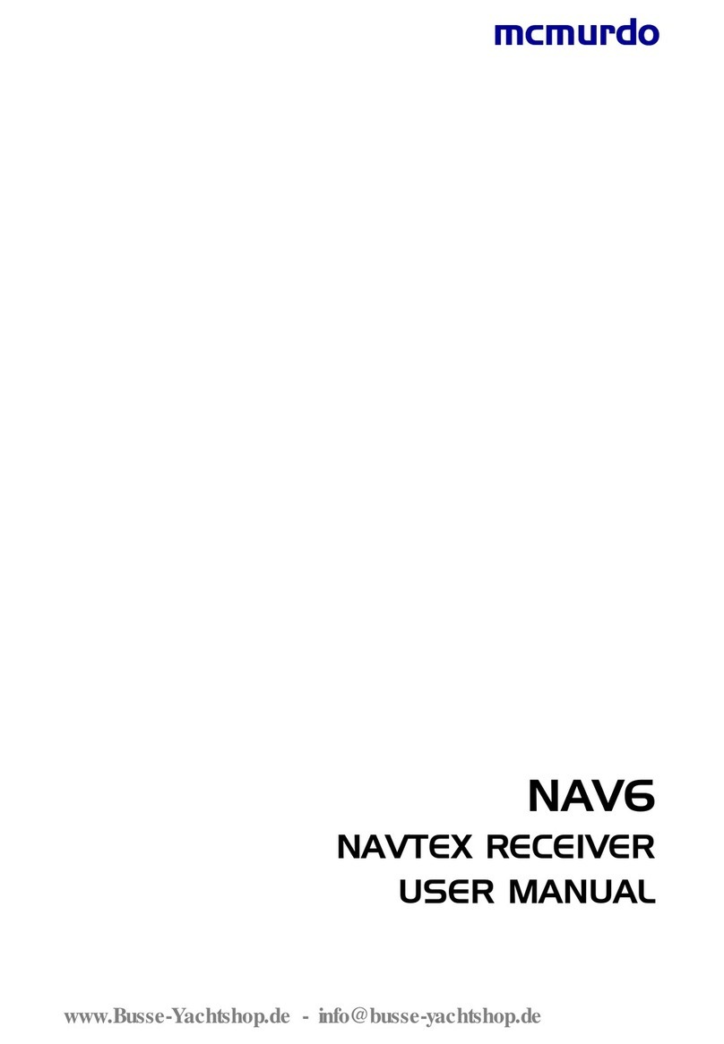 mcmurdo NAV6 User manual