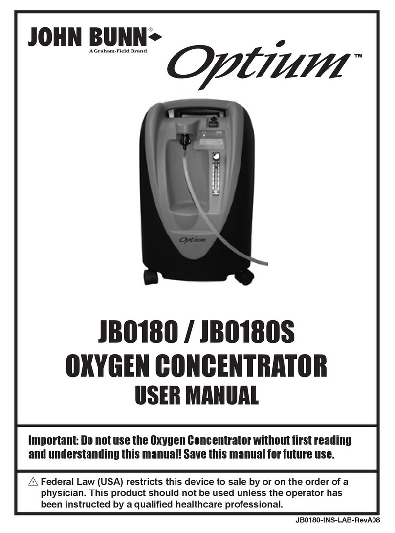 John Bunn Optium JB0180 User manual