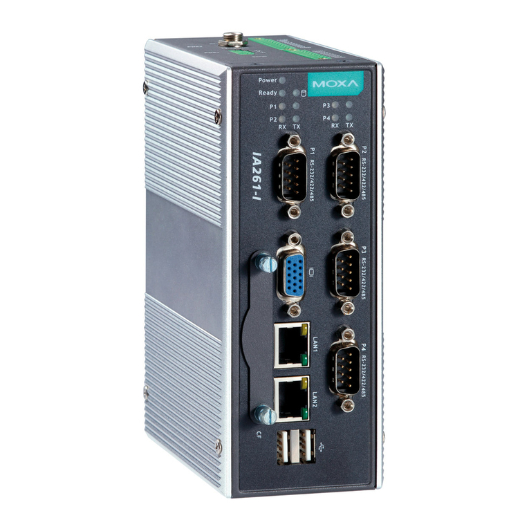 Moxa Technologies IA261 Instructions for use Moxa Technologies IA261 Instructions for use