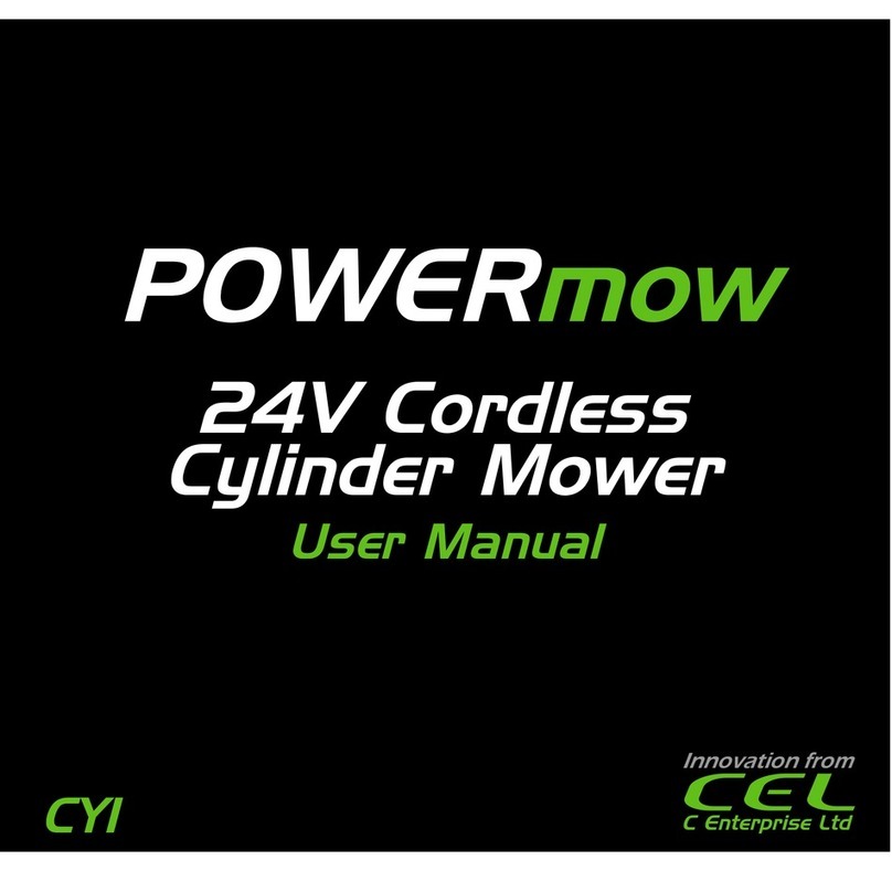 CEL POWERmow user manual